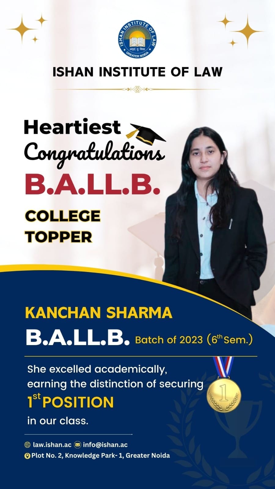 Celebrating Academic Excellence at Ishan Institute of Law - Image 3